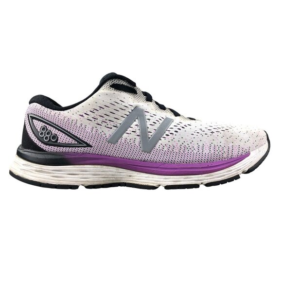 New Balance Women's Size 10.5D 880v9 White Purple Running Shoes FAIR W880WT9 - Picture 1 of 16